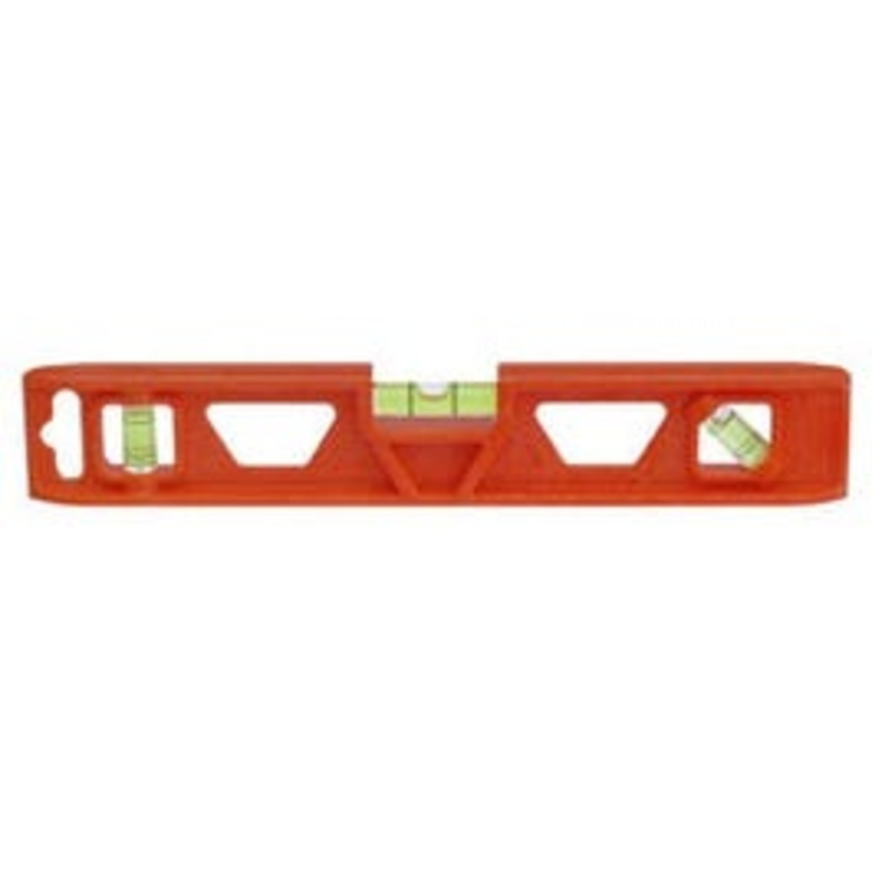 3-Vial Torpedo Level, 9-In.