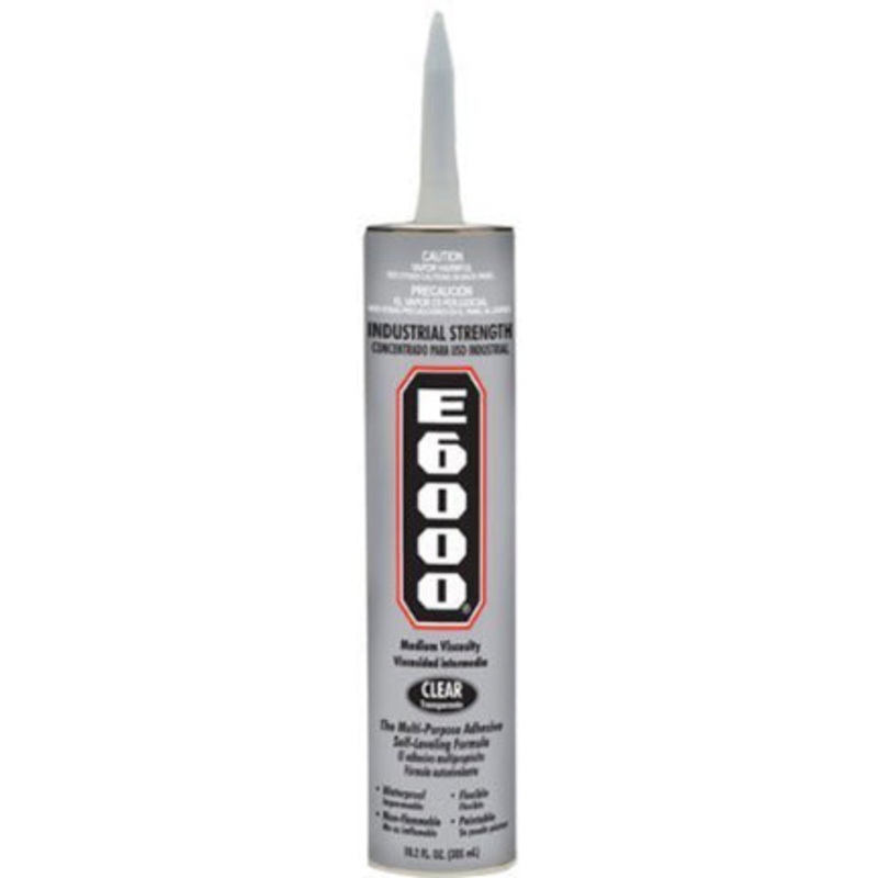 ADHESIVE 10.2 OZ CARTRIDGE CLE 6000