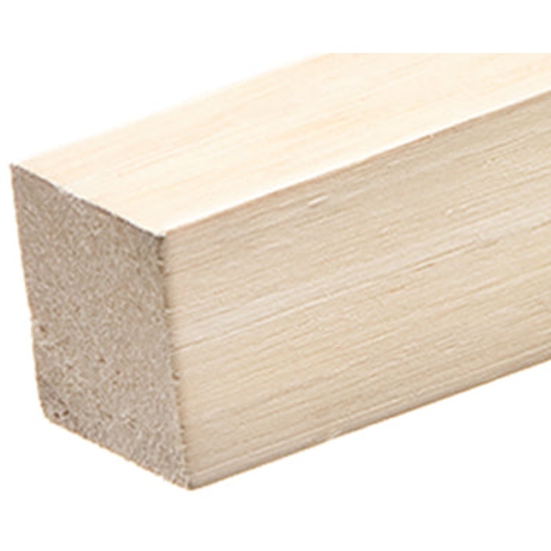 SQUARE WOOD DOWEL 1 IN X 36 IN