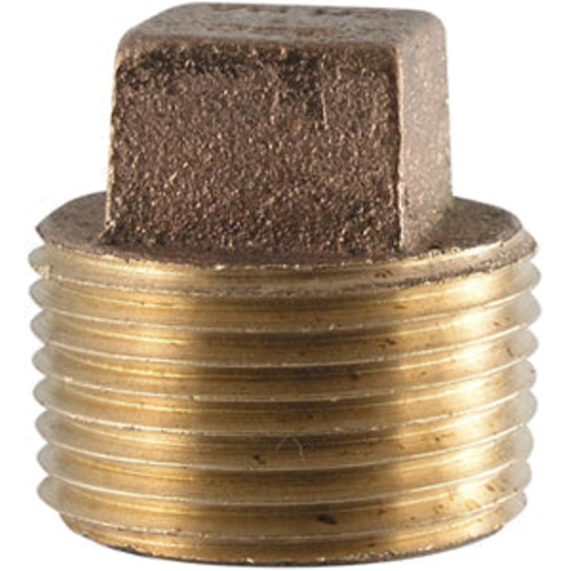 PLUG 1/4 BRASS
