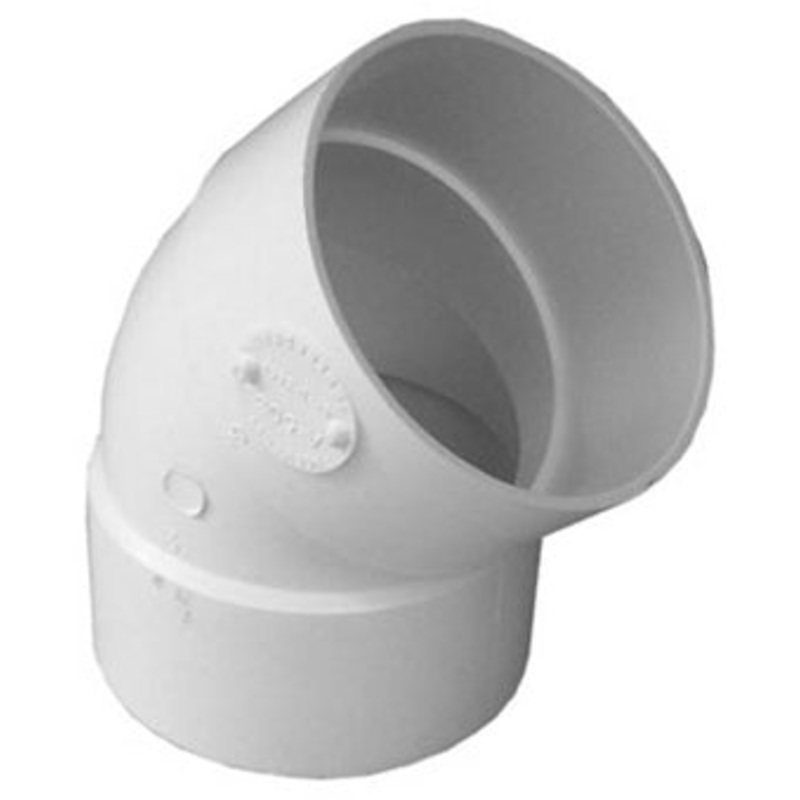 ELBOW 3IN PVC S D 1/8