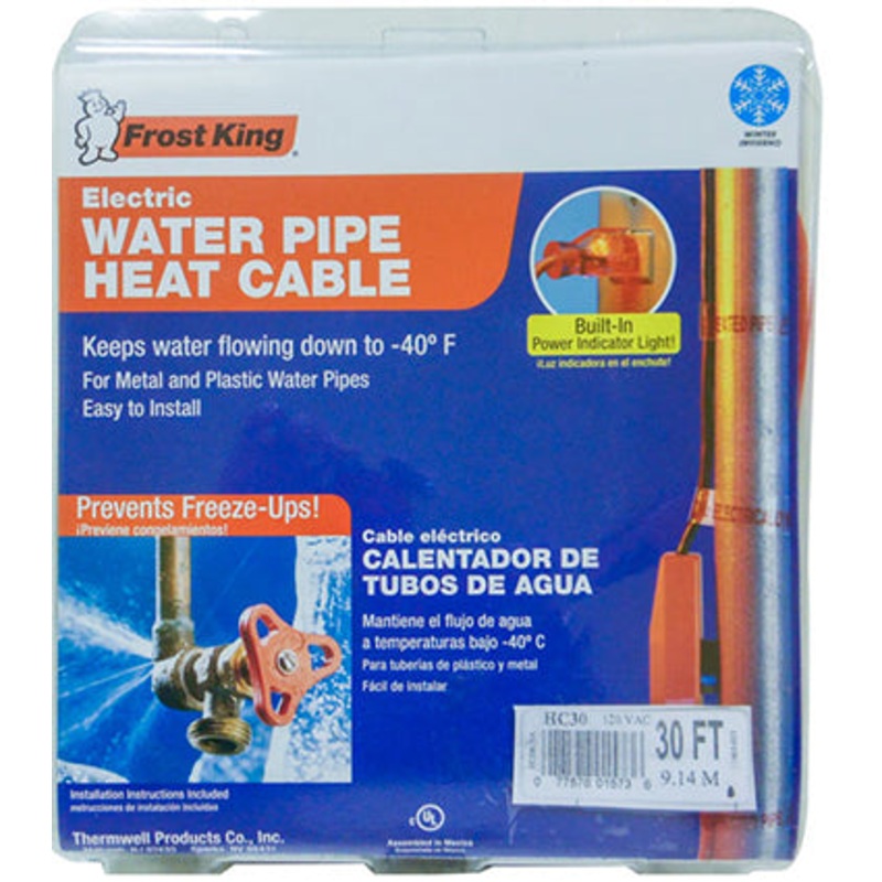 30FT HEAT TP W/THERMOSTAT