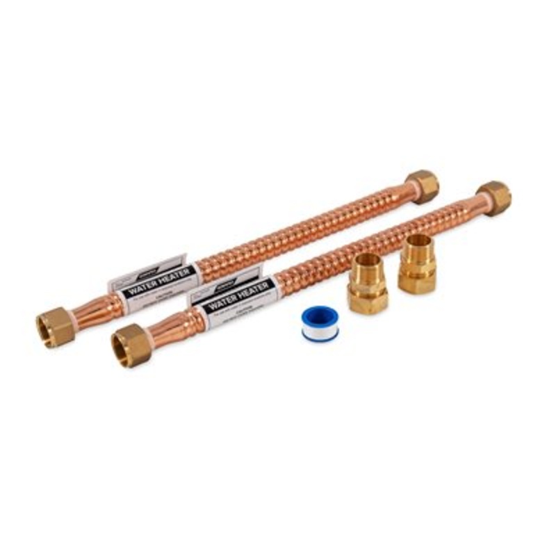 Camco Copper Connector Kit|15″ x 3 / 4″