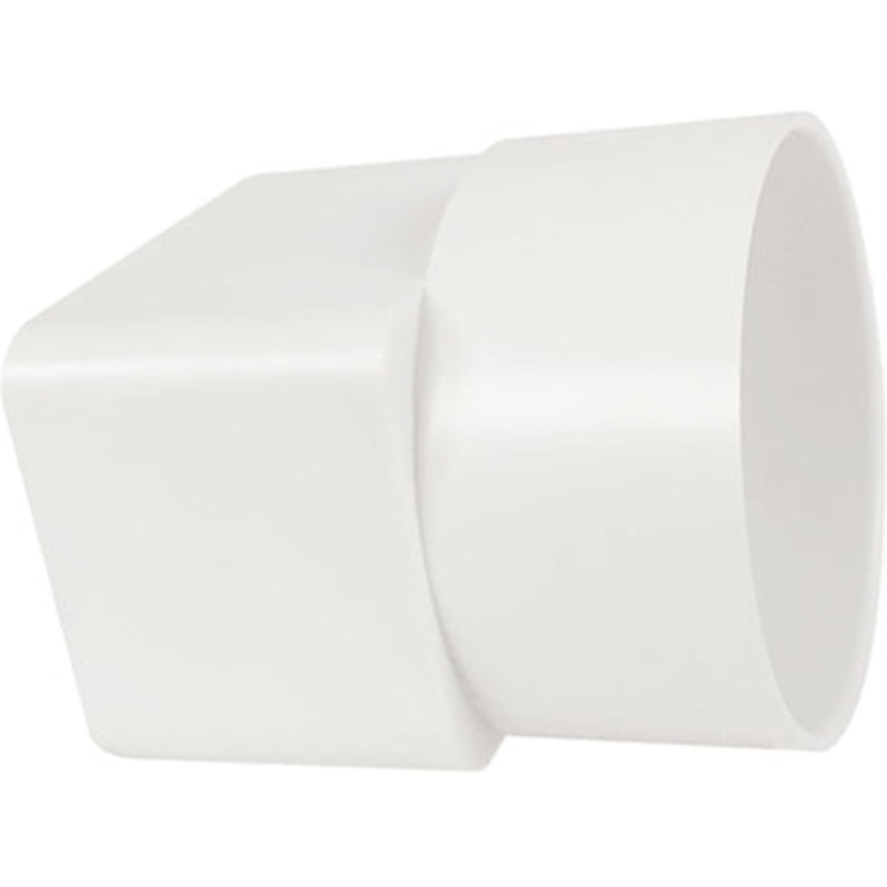 DOWNSPOUT ADAPTER 2X3X3 PVC