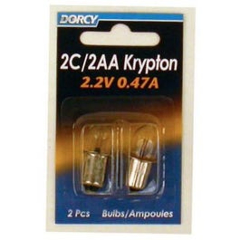 2-Pack 2C/2 ‘AA’ Kpr104 Krypton Bulb