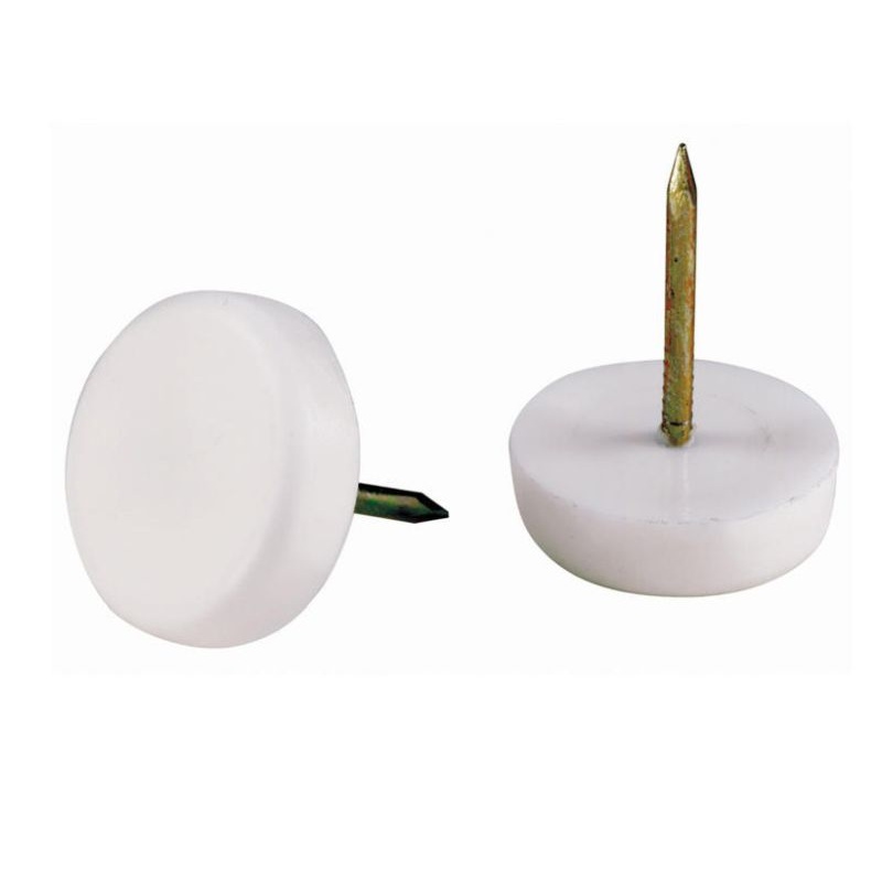 Shepherd Hardware 7/8-Inch Furniture Tack Glides, 4-Pack