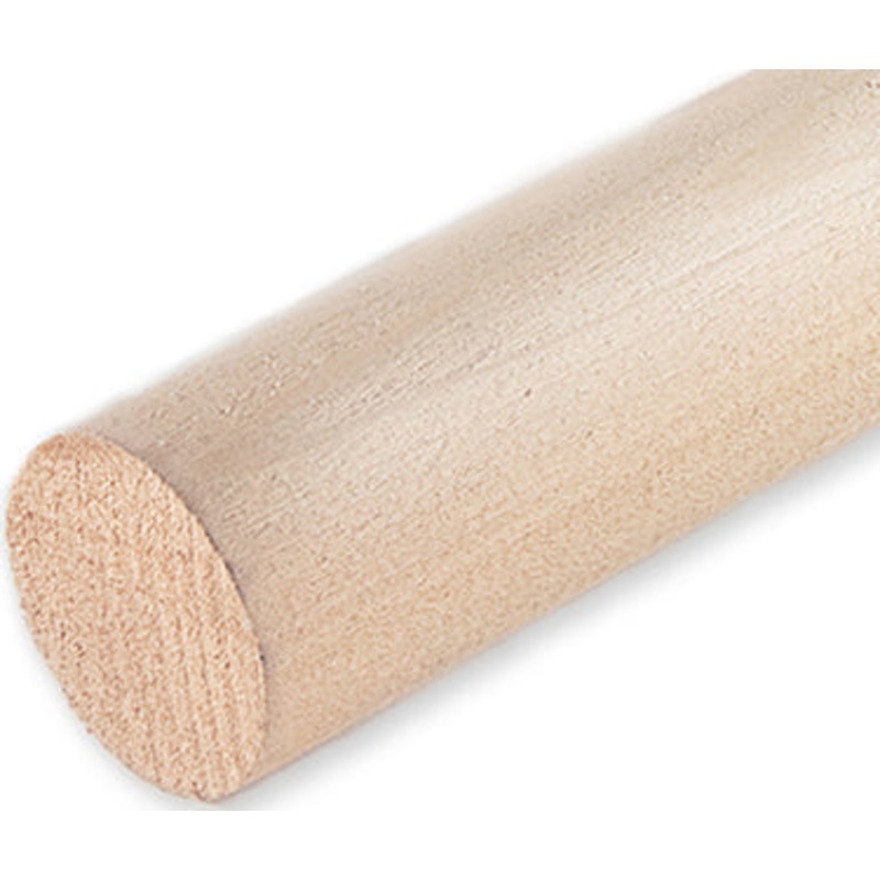 WOOD DOWEL 1 IN X 48 IN