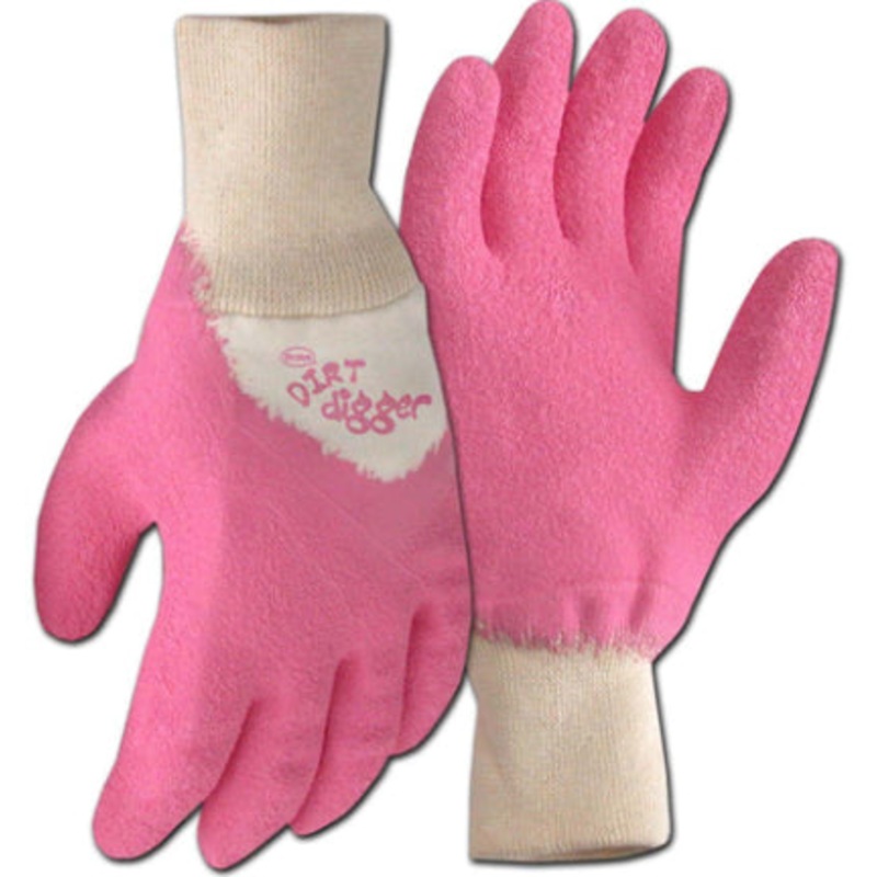 GLOVE DIRT DIGGER GREEN  SIZE SMALL