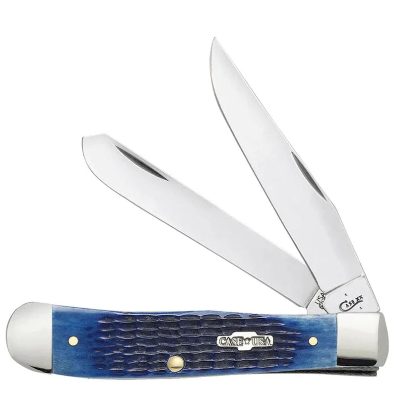 W.R. Case Rogers Corn Cob Jig Blue Bone Trapper