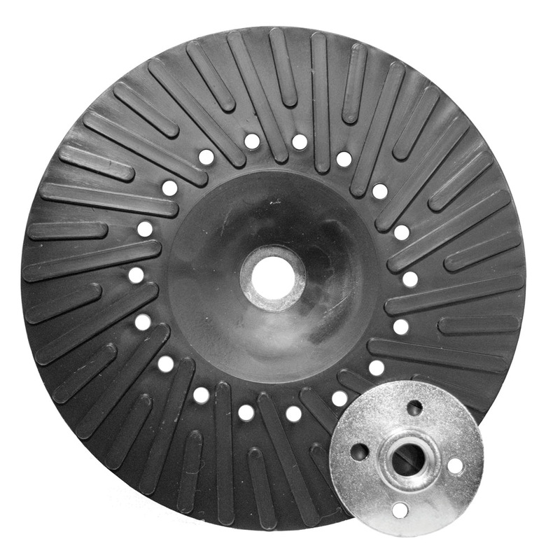 Century Drill & Tool Backing Pad Air-Cooled 7 5/8-11 Arbor Safe Rpm 10,000