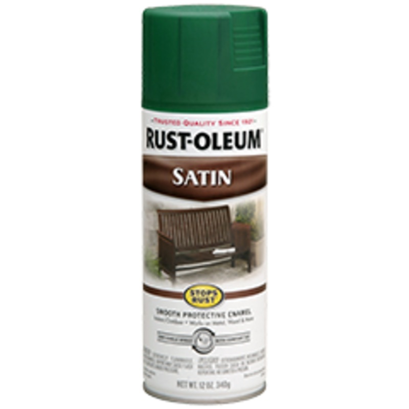 Rust-Oleum Satin Enamel Spray Hunter Green