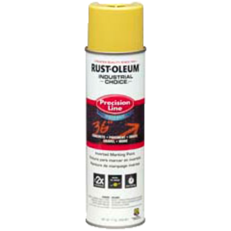 Rust-Oleum Water-Based Precision Line Marking Paint Yellow
