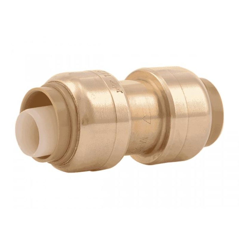 SharkBite Brass Push Coupling|U008LF – 1/2 in. x 1/2 in.