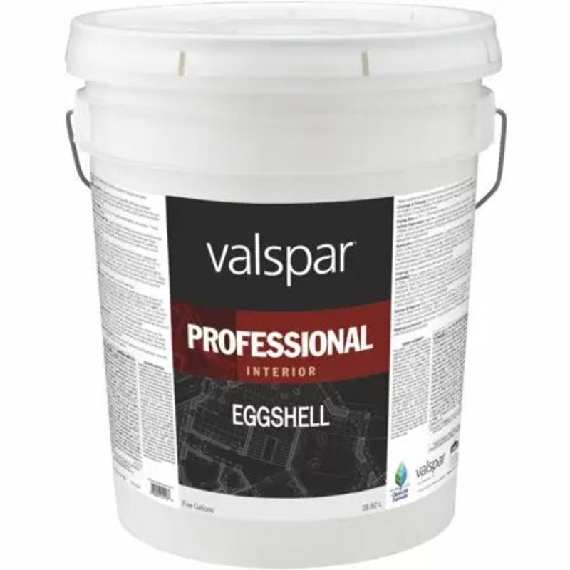 Valspar Professional Interior Paint 5 Gallon Eggshell Hi-Hide White