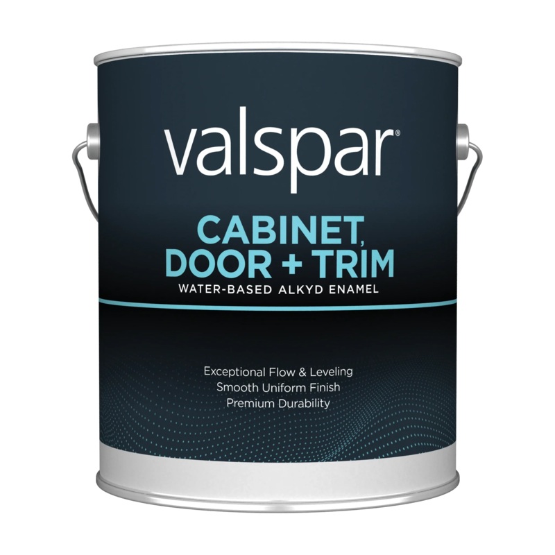 Valspar Cabinet, Door & Trim Oil Enriched Enamel Satin 1 Gallon Tint Base