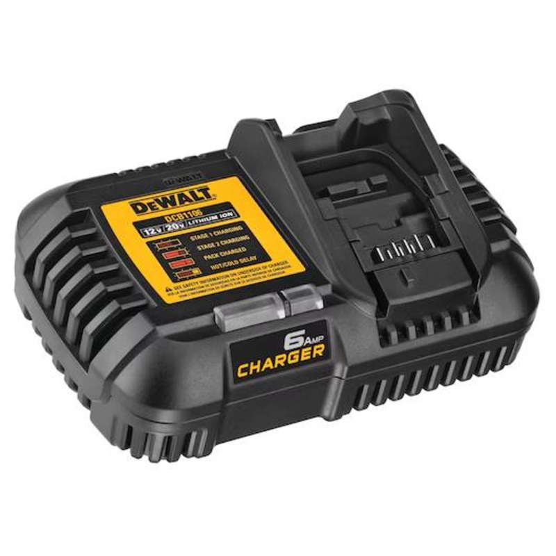 Dewalt DCB1106 12V MAX*/20V MAX*/FLEXVOLT 6 Amp Fast Charger