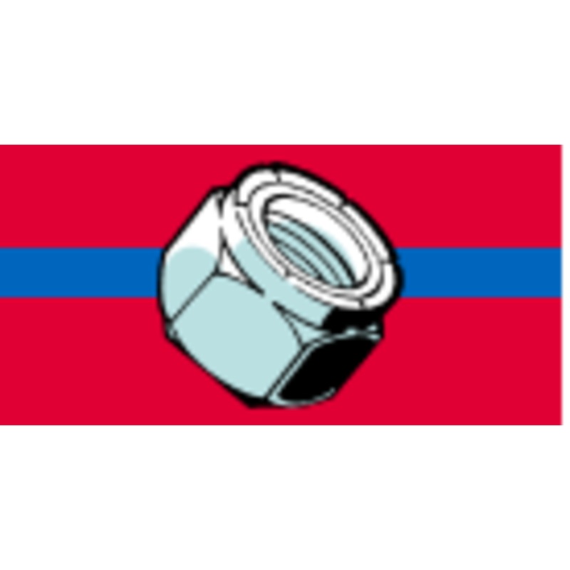 Midwest Fastener Nylon Insert Lock Nuts Class 8 Zinc