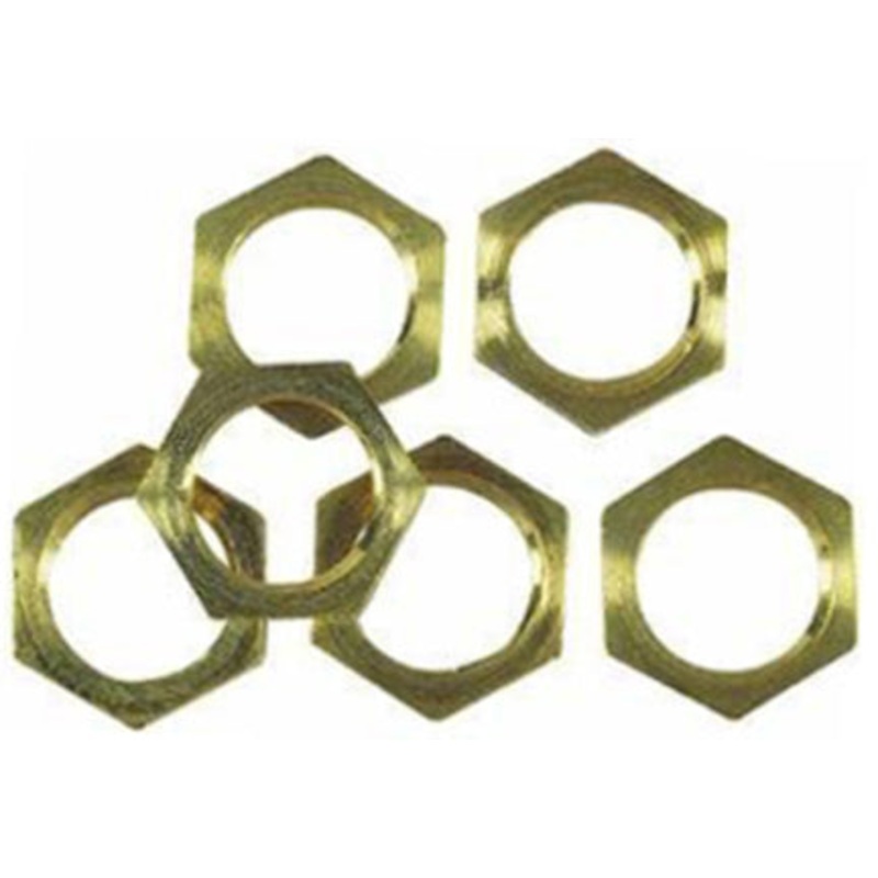 STEEL LOCKNUTS 1/8-IP 6/CD