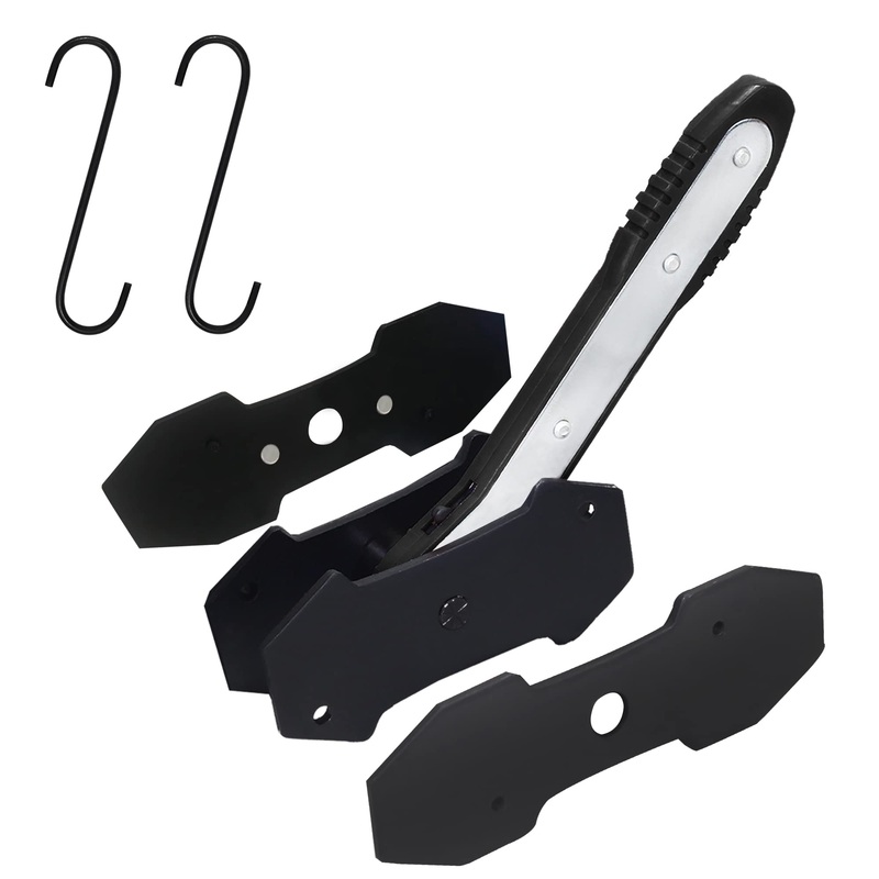 Brake Caliper Compression Tool, Brake Caliper Press Tool Caliper Pistion Compressor Brake Pad Spreader for Single Twin Quad Disc Brakeblack