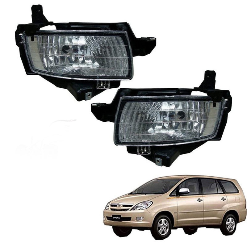 Car Fog Lamp Light for Innova 2005-2008 (Set of 2, White)