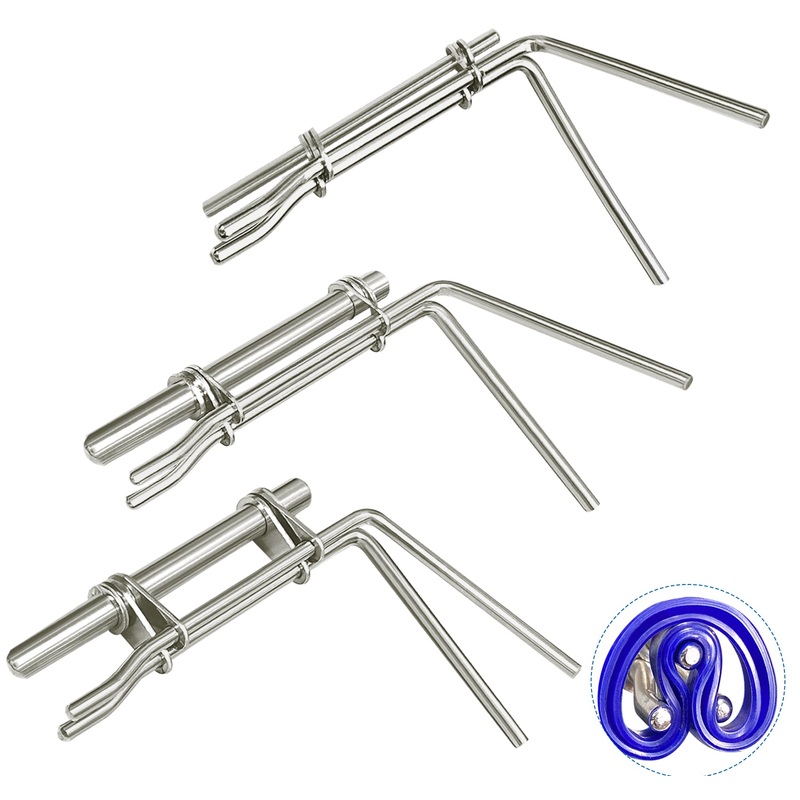 Hydraulic Cylinder Seal Install Tool Set – 3 PCS Hydraulic U-Cup Seal Twistor Installation Tool Kit With S M L