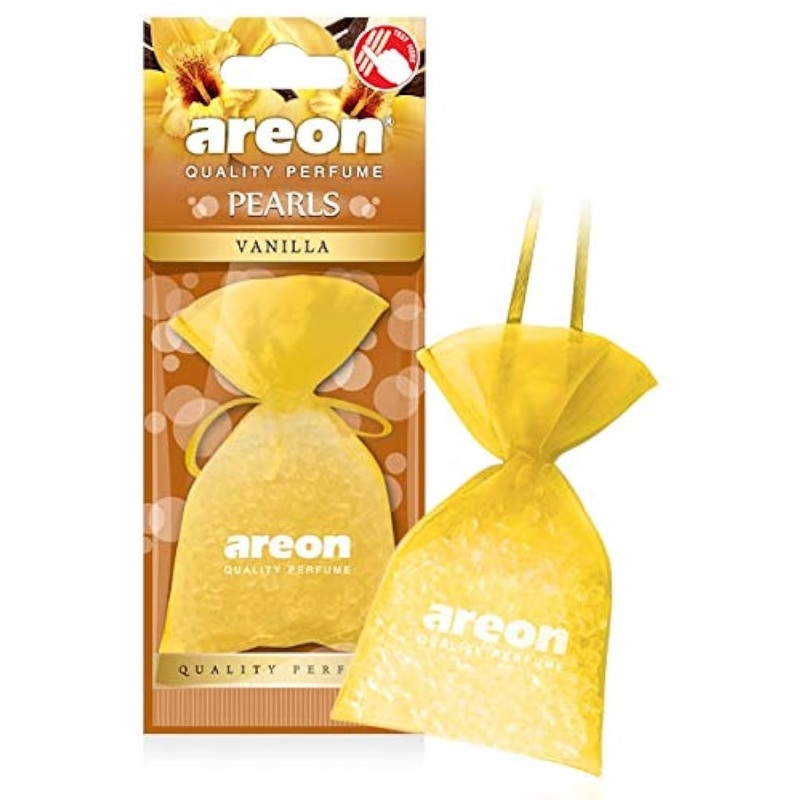 AREON, Pearls Vanilla Car Air Freshener, Vanila, 25 g
