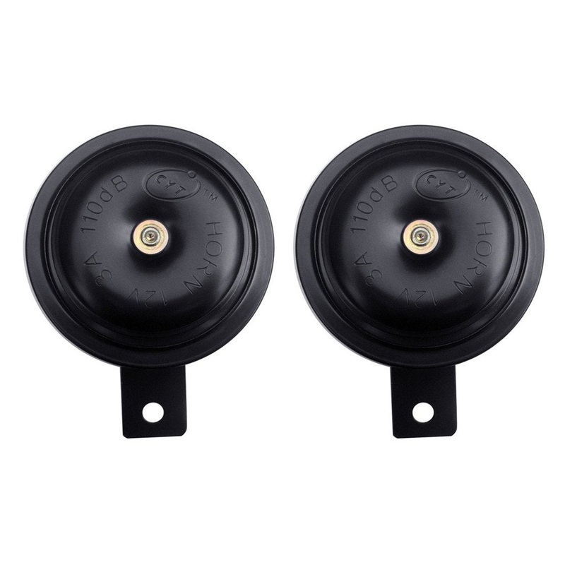Car CYT Original 12V 110dB 3A Car Electric Vehicle Horn Set of 2 Pcs For – All Cars