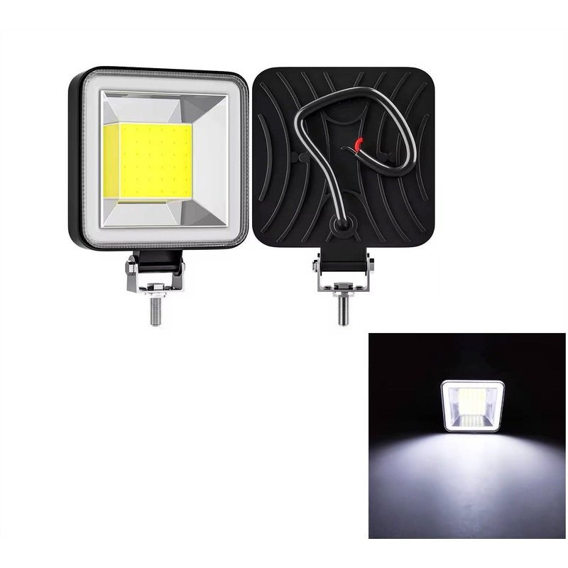 Mini COB DRL-Square COB Work Light compatible with All Bike (Pack of 1)