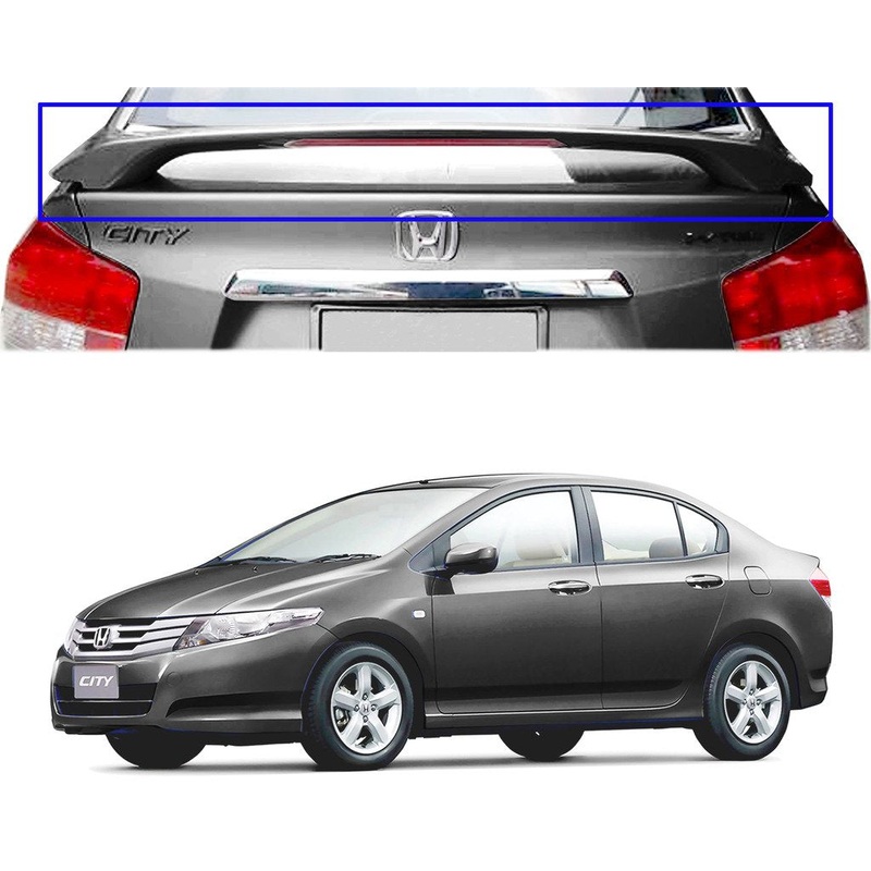 Car Spoiler for City Ivtec (Urban Titanium Metallic)