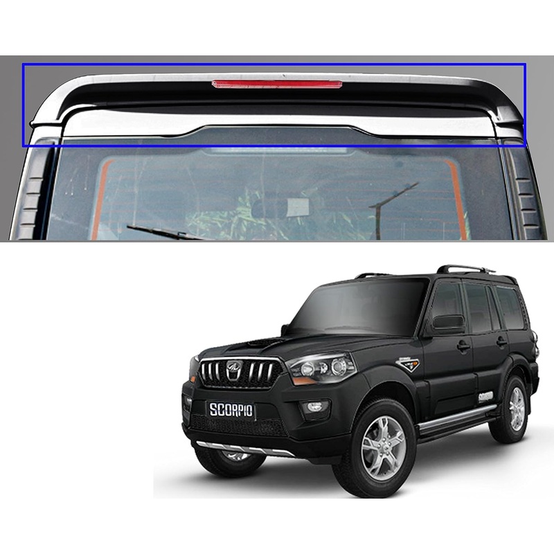 Car Spoiler for Scorpio (Fiery Black)