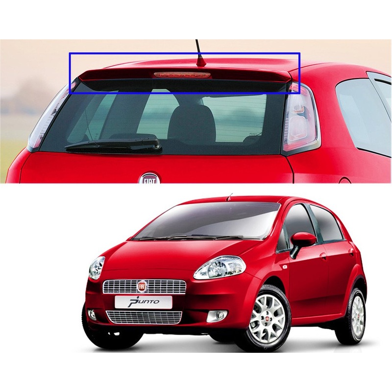 O.E. Type Car Spoiler for Punto (Exotica Red)