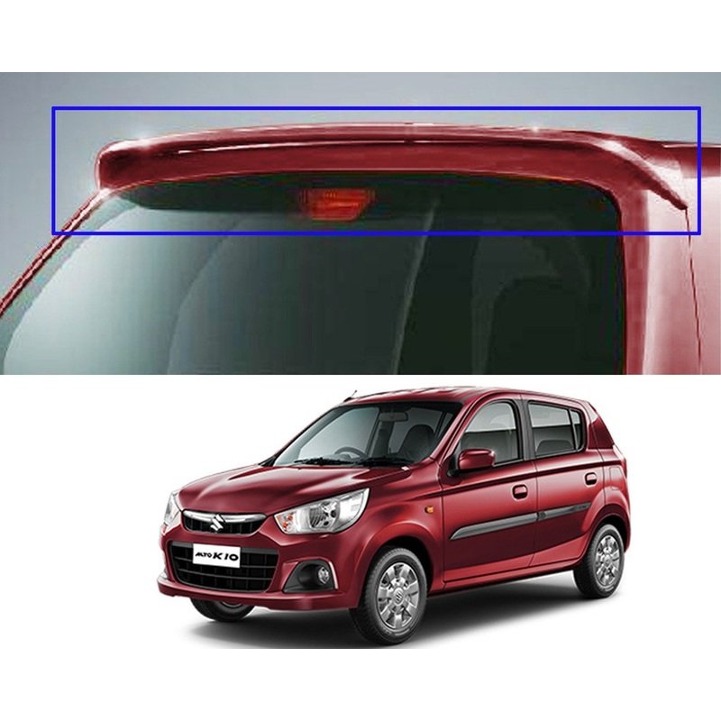 OE Type Car Spoiler for – Alto K10 (Fire Brick Red)