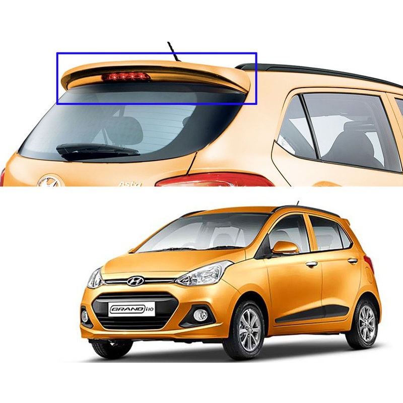 OE Type Car Spoiler for Hyundai i10 Grand, (Golden Orange)