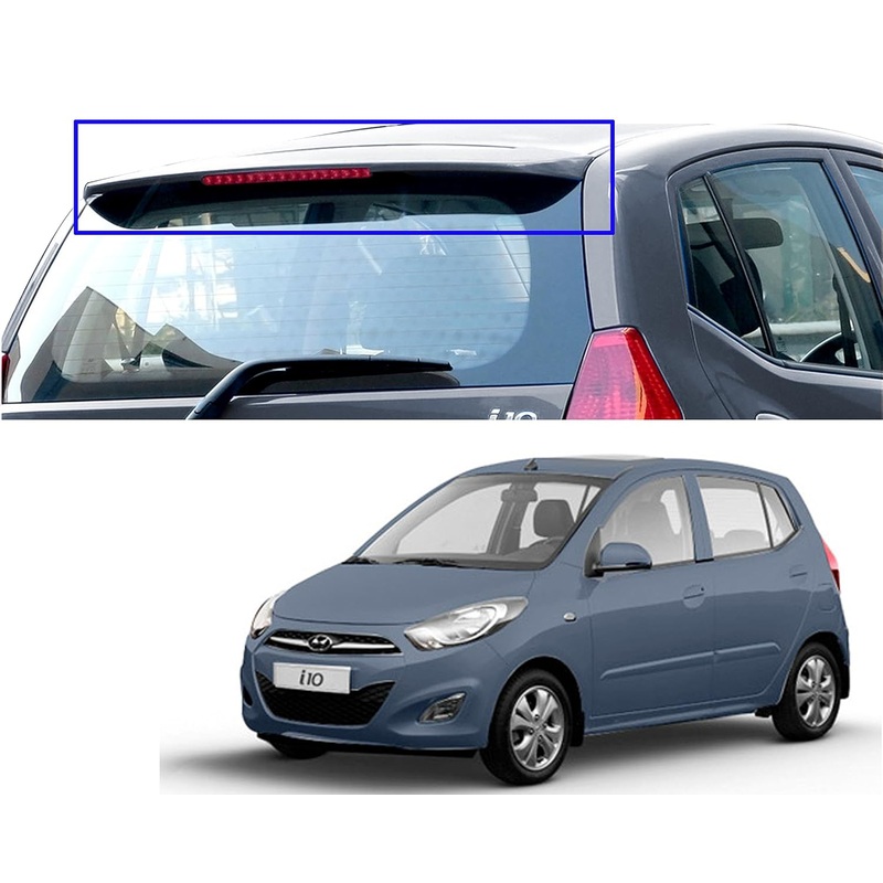 OE Type Car Spoiler for i10 (Star dust) (Blue)