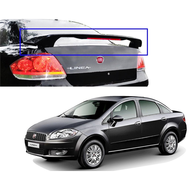 OE Type Car Spoiler for – Linea (Black)