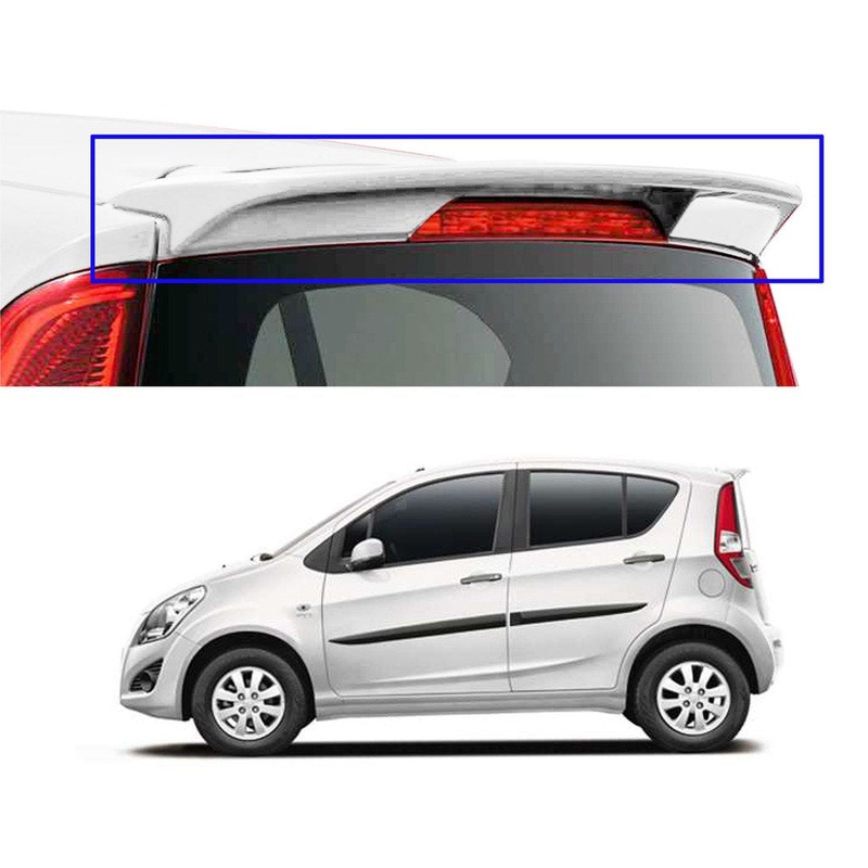 OE Type Car Spoiler for Ritz Without Light (White)
