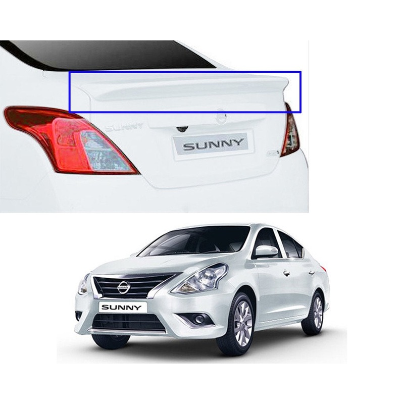 OE Type Car Spoiler for Sunny (Lip) (Pearl (Pearl-White)