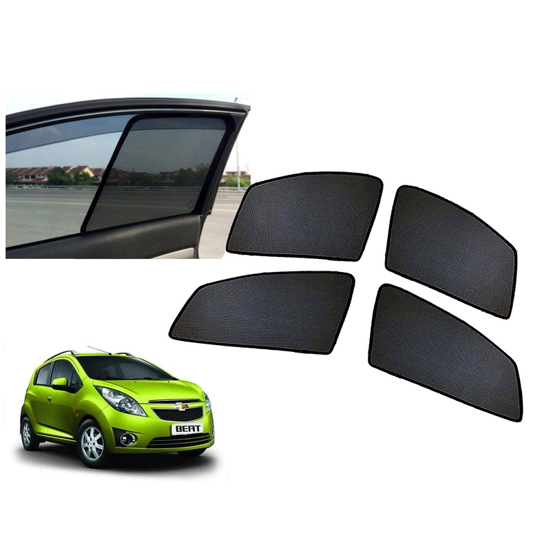 Z-Black Window Plug-in Half Sun Shades Car Curtain for Chevrolet