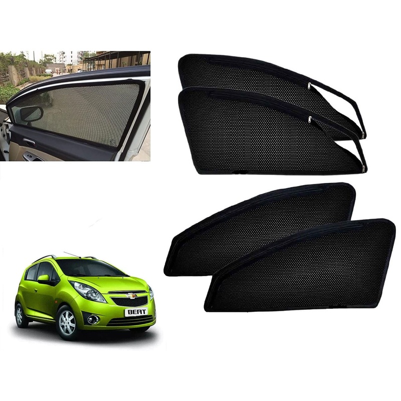 Zipper Magnetic Car Curtain Sunshades for Chevrolet