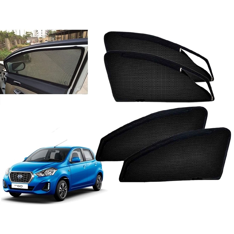Zipper Magnetic Car Curtain Sunshades for Datsun