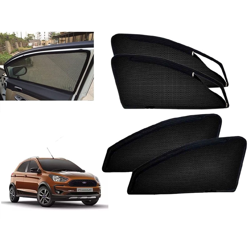 Zipper Magnetic Car Curtain Sunshades for Ford
