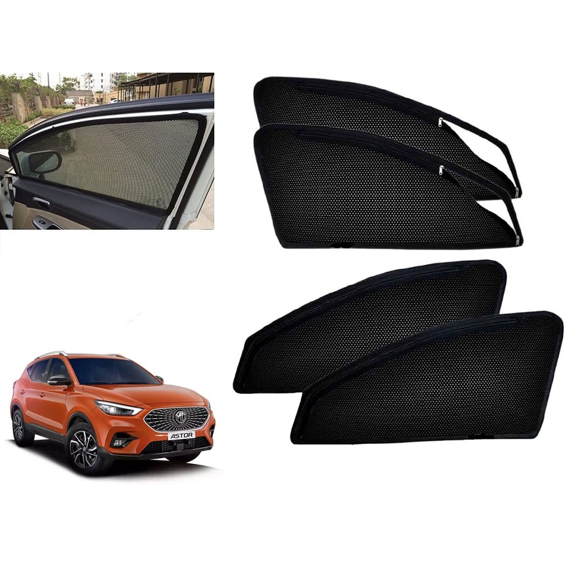 Zipper Magnetic Car Curtain Sunshades for MG