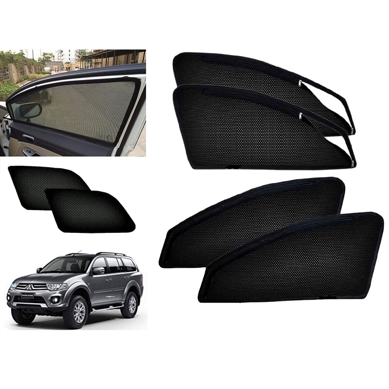 Zipper Magnetic Car Curtain Sunshades for Mitsubishi