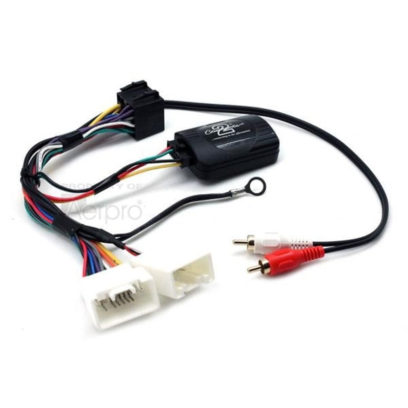 Aerpro CHMB6C Steering Wheel Control Interface to Suit Selected Mitsubishi & Peugeot Vehicles – 18 Pin Plug with Aux