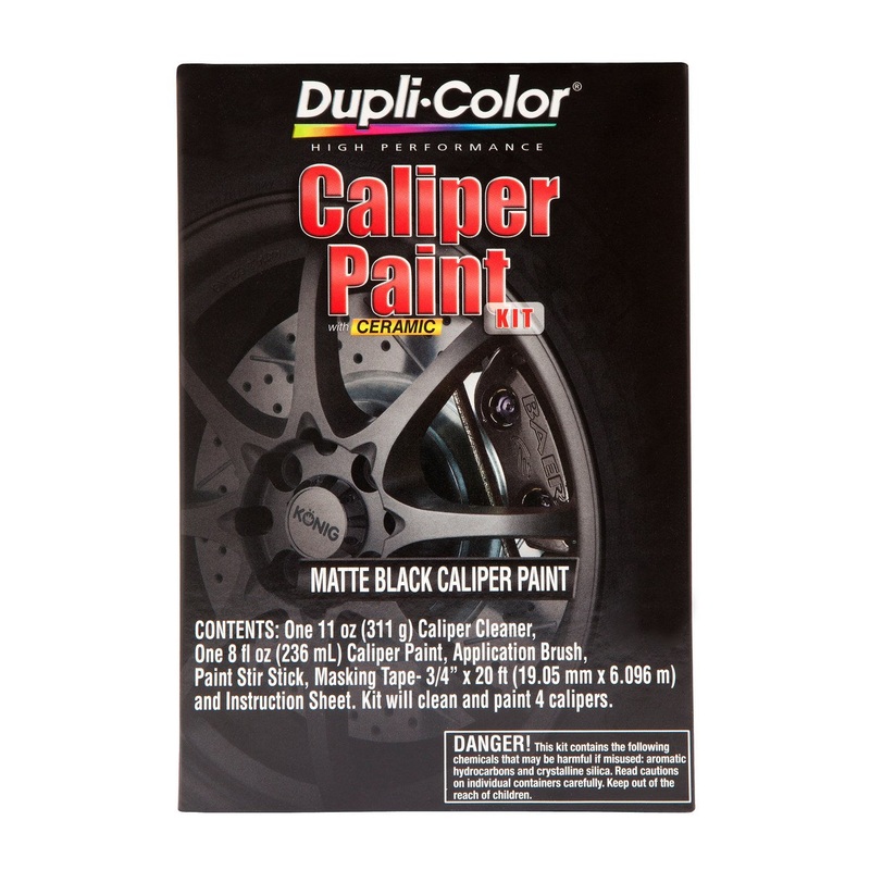 Dupli-Color Caliper Paint Kit – Satin Black, 340g – BCP402 (Pickup Only)