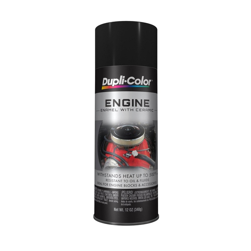 Dupli-Color Engine Enamel – Black , 340g – DE1613 (Pickup Only)