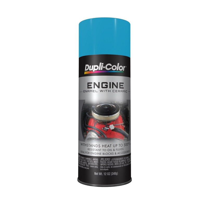 Dupli-Color Engine Enamel – Pontiac Blue, 340g – DE1610 (Pickup Only)