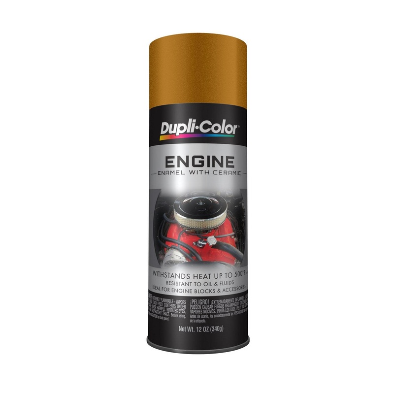Dupli-Color Engine Enamel – Universal Gold, 340g – DE1604 (Pickup Only)