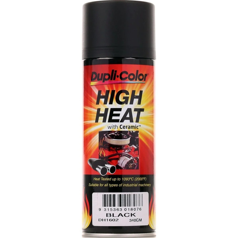 Dupli-Color Hi Heat Ceramic – Black, 340g – DH1602 (Pickup Only)