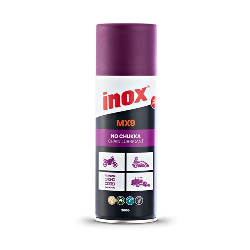 Inox Mx9 No Chukka Chain Lube 300G – MX9-300 (Pickup Only)